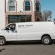 a local and long-distance moving company van
